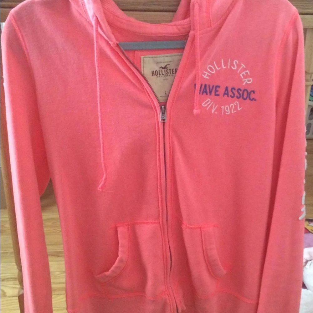 Hollister Zip Up Hoodie